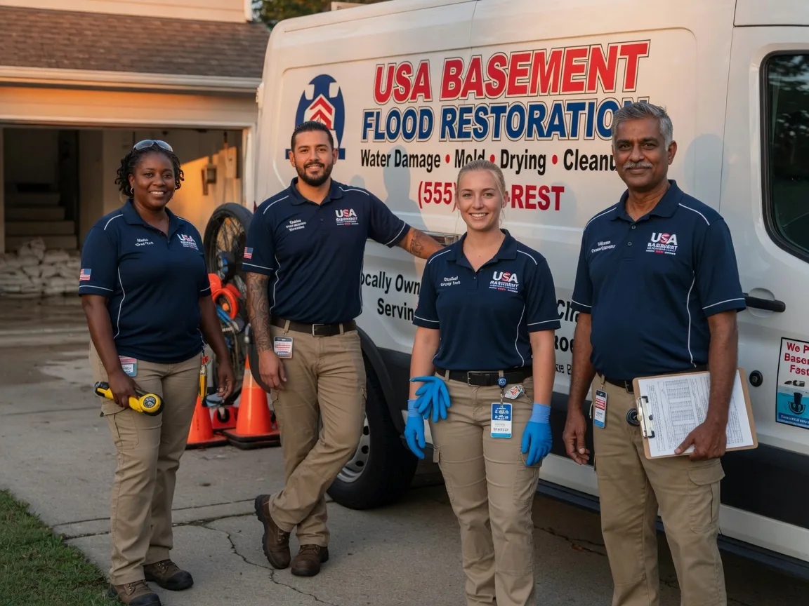 Basement Flood Cleanup company in Cameron, IL