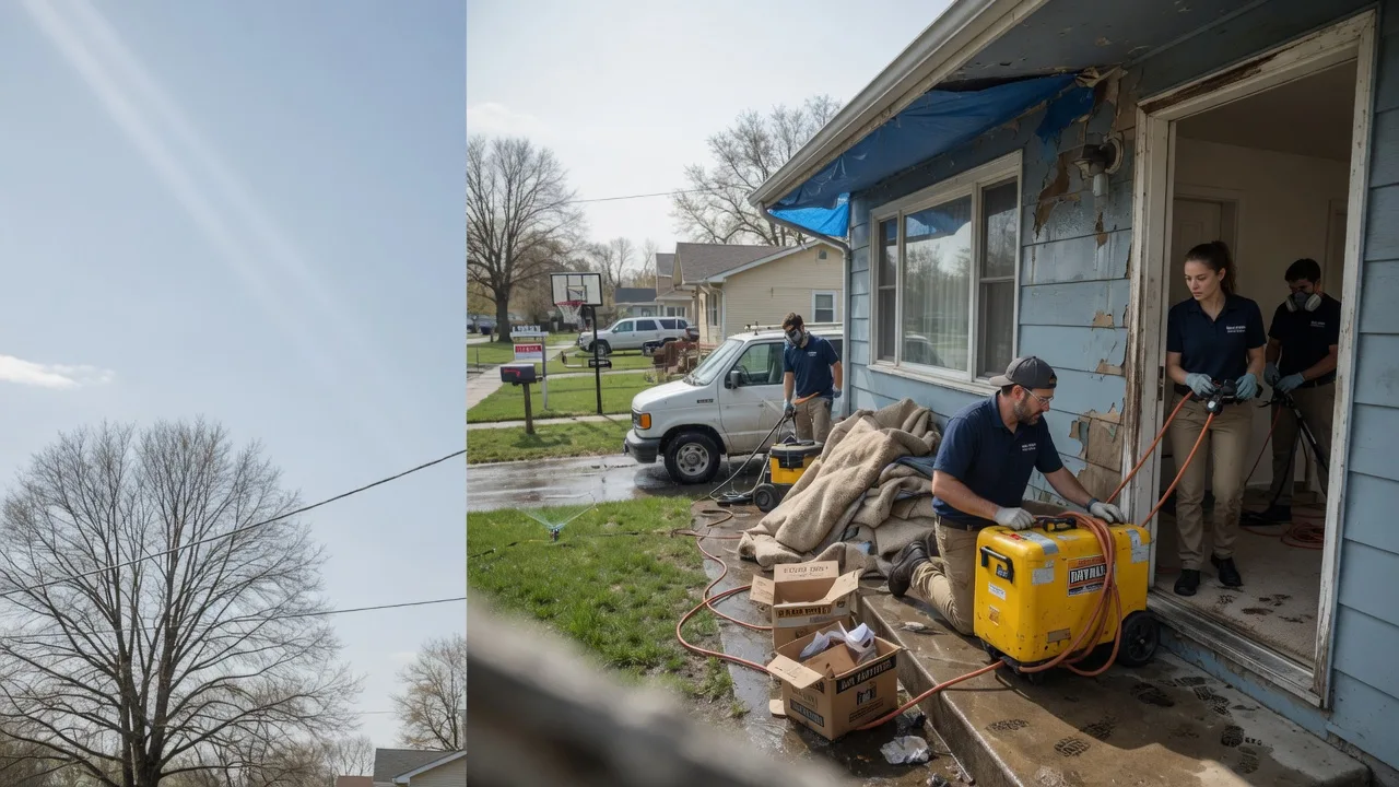 Basement Flood Cleanup in Cameron, IL near me